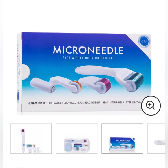 Beauty ORA Microneedle Face Full Body Roller Kit (6 piece) - Picture 2 of 4